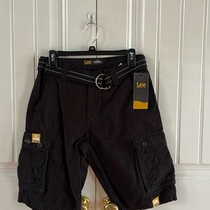 Men’s Black Lee Shorts Cargo Style Size: 29